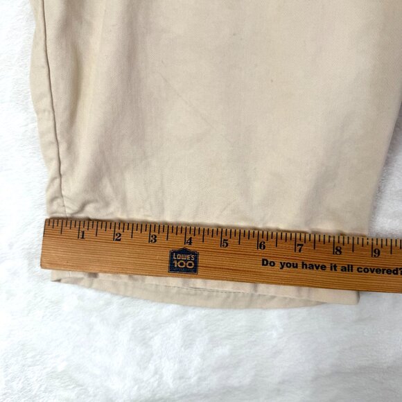 Scotch & Soda Flat Front 9" Chino Stretch Shorts Mens 28 Beige Cream - Picture 9 of 11
